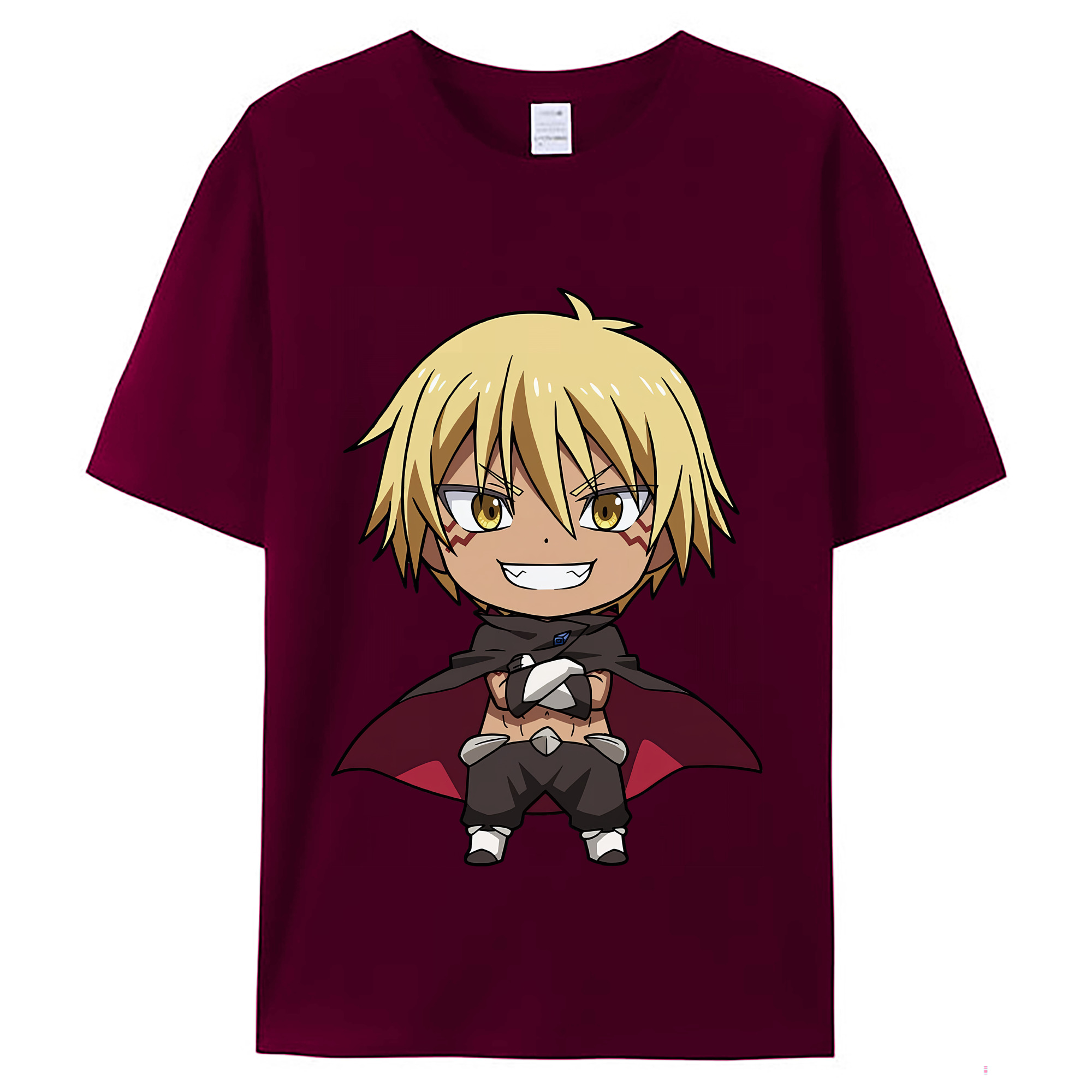 （画像用） 転スラ Regarding Reincarnated to Slime レディースカジュアルプリントTシャツ（綿100％）